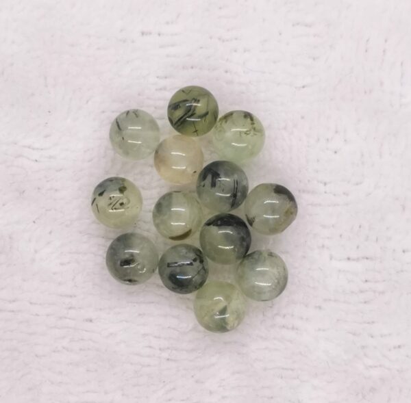 Perles naturelles prehnite