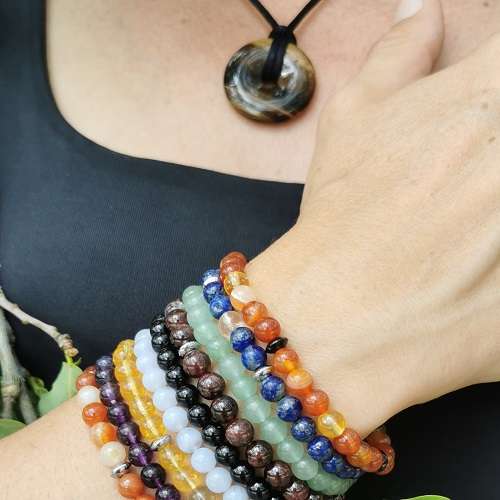 créations en pierres Terso'Happy créations en pierres Terso'Happy : bracelets et donuts